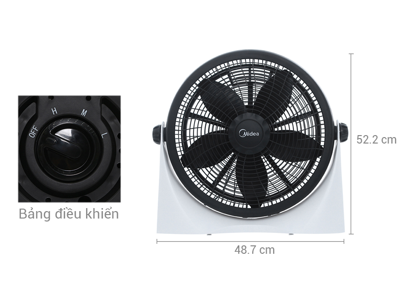 Quạt Hộp Midea FB40-9H - Bảo Hành 36 tháng
