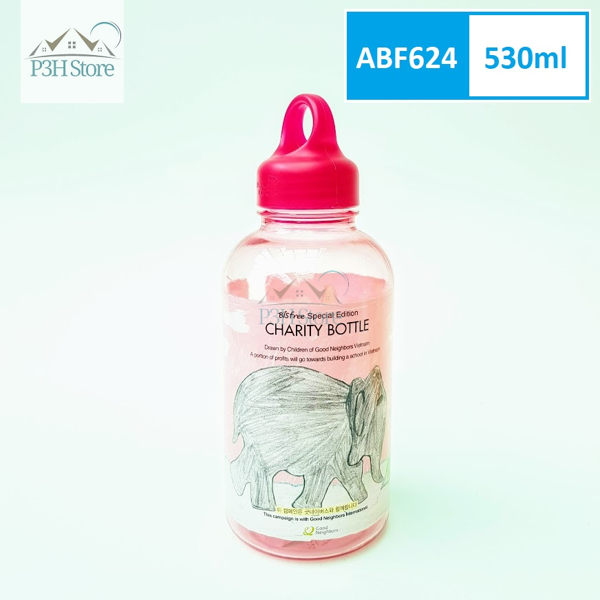 Bình nước cho bé đi học nhựa Tritan Lock&Lock Charity Bottle 350ml ABF623 , 530ml ABF624 ,700ml ABF625