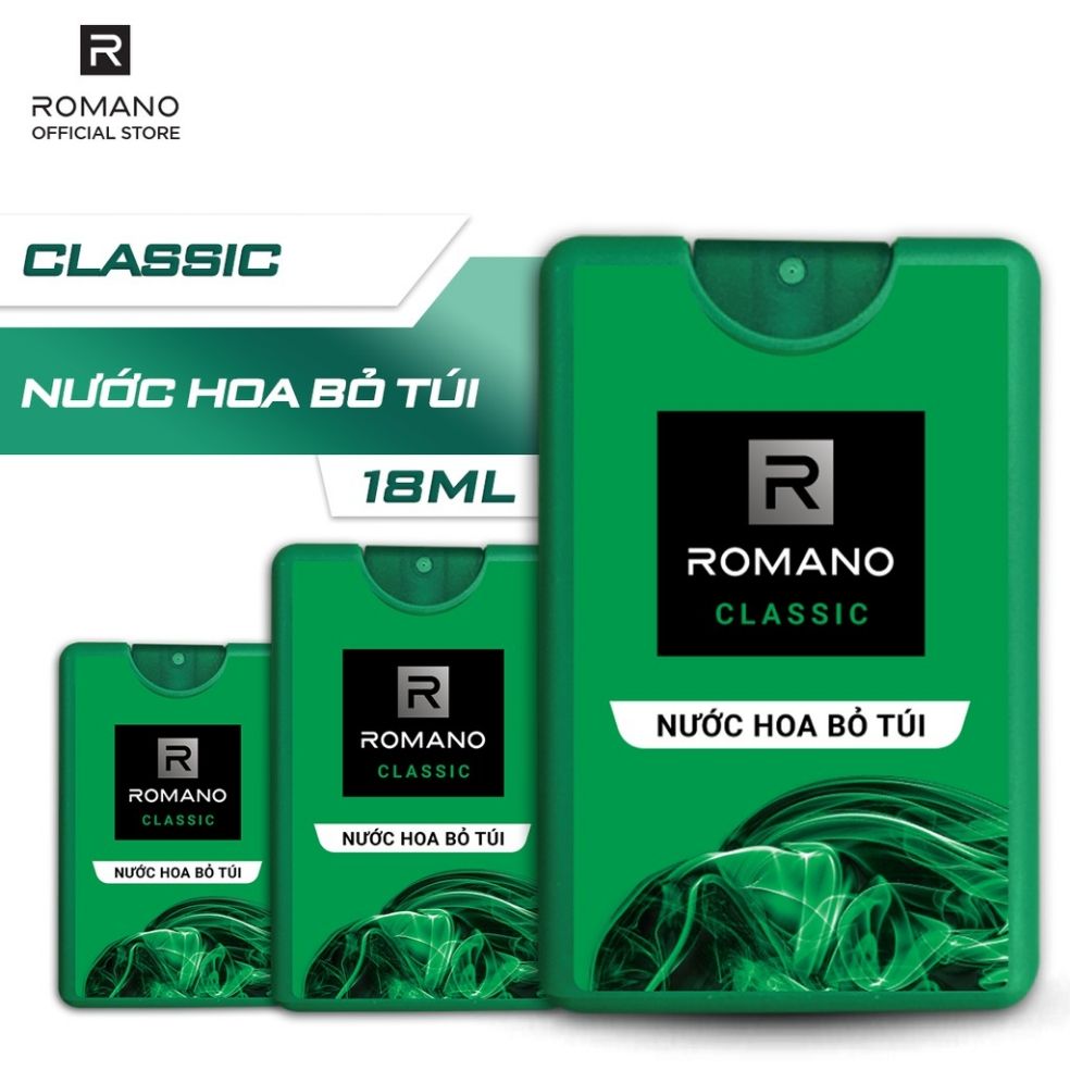 3 chai nước hoa Classic 18ml