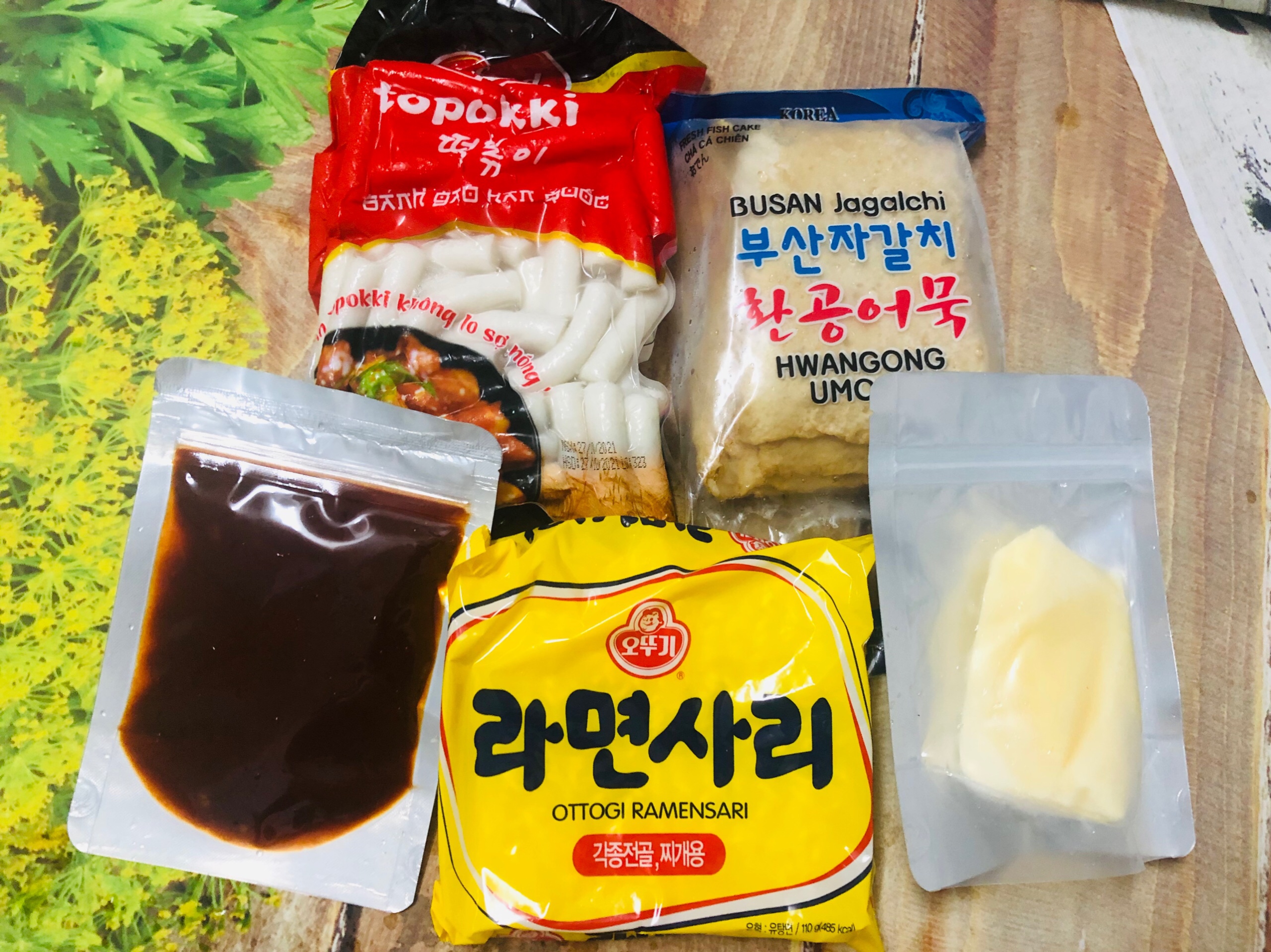 mì không gia vị Ottogi Hàn Quốc 110g