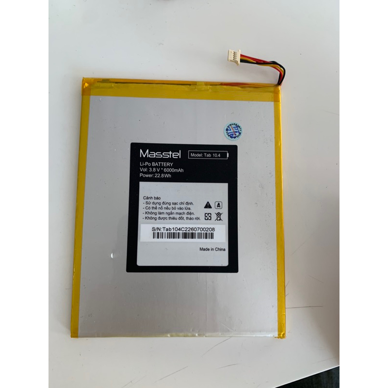 Pin Masstel Tab 8.1 / Tab 8.2 / Tab 8 Edu / Tab 10.1 dung lượng cao
