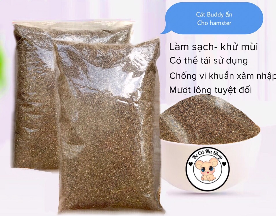 Cát buddy ấn cho hamster ( hàng loại 1 )