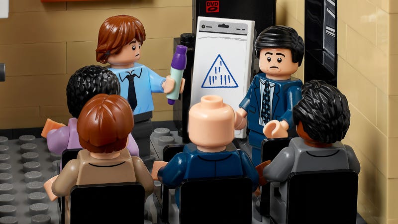 [HAPPY BRICKS] LEGO  IDEAS - 21336 - THE OFFICE - VĂN PHÒNG LÀM VIỆC