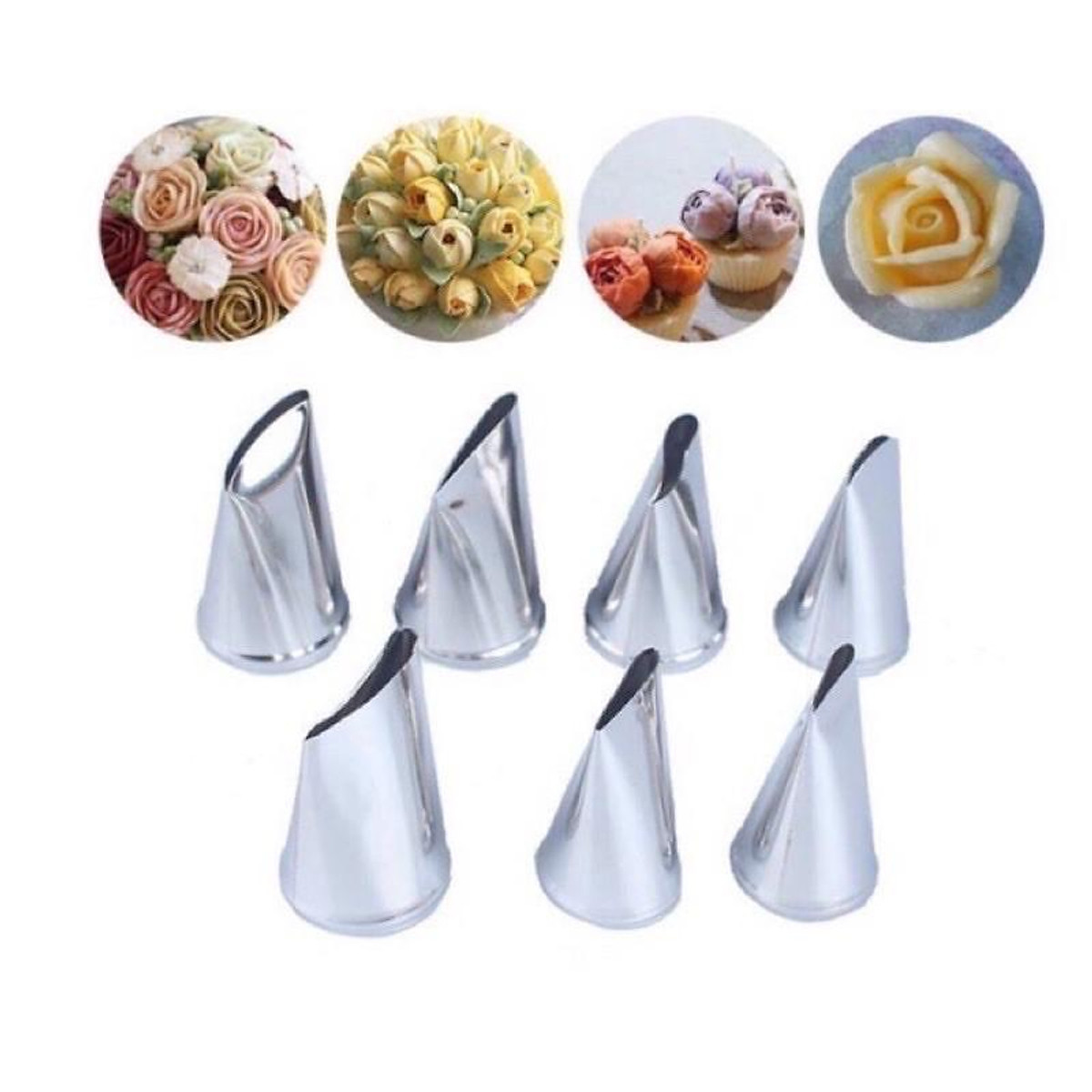 BỘ ĐUI HOA HỒNG 7 MÓN