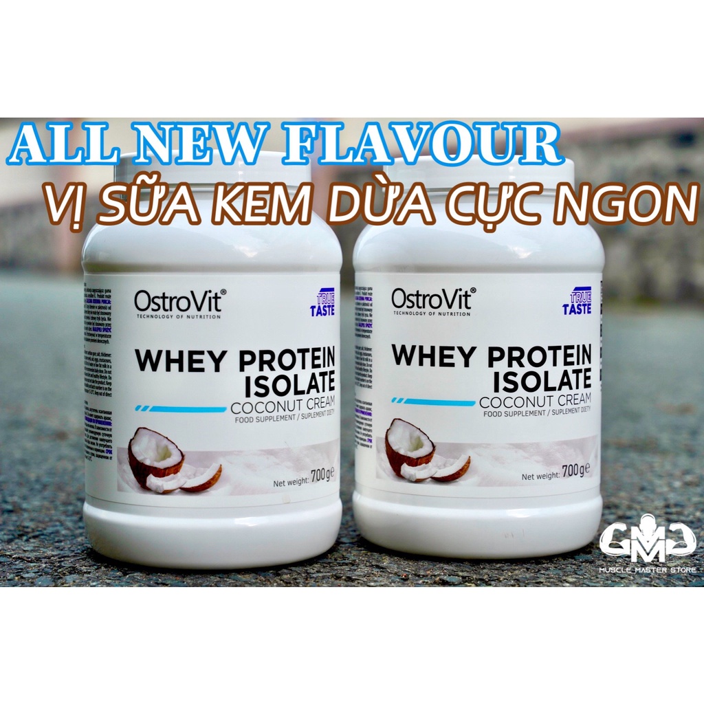 Thực Phẩm Bổ Sung Protein Phát Triển Cơ Ostrovit Whey Protein Isolate 700G