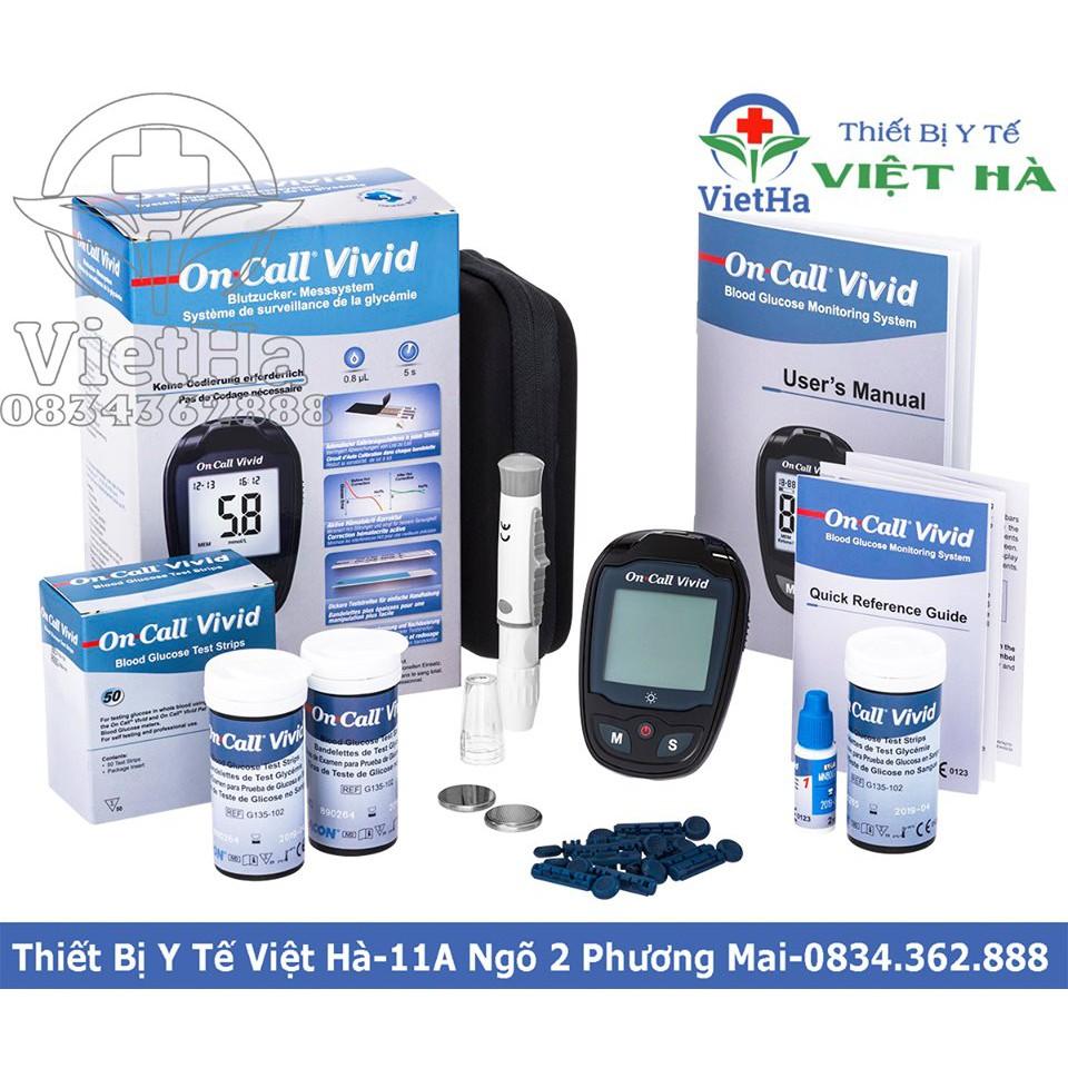 MÁY ĐO ĐƯỜNG HUYẾT ON CALL VIVID