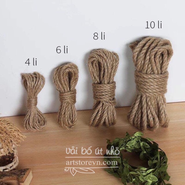 Dây thừng 6 ly (chiều dài cuộn 20m)