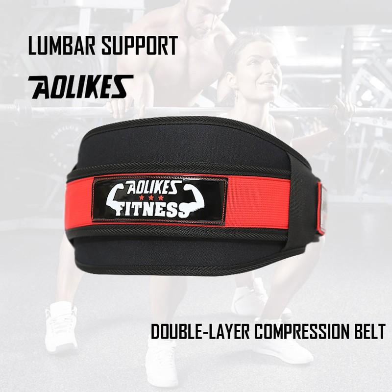 Đai lưng hỗ trợ tập GYM nâng tạ Aolikes