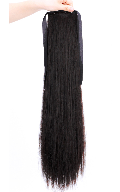 Straight Hair Wig 60cm D13L 💖 Freeship 💖 Women's Long Ponytail Wigs, Women's Ponytail Wigs, Women's Hair Tie Wigs Wholesale 35K