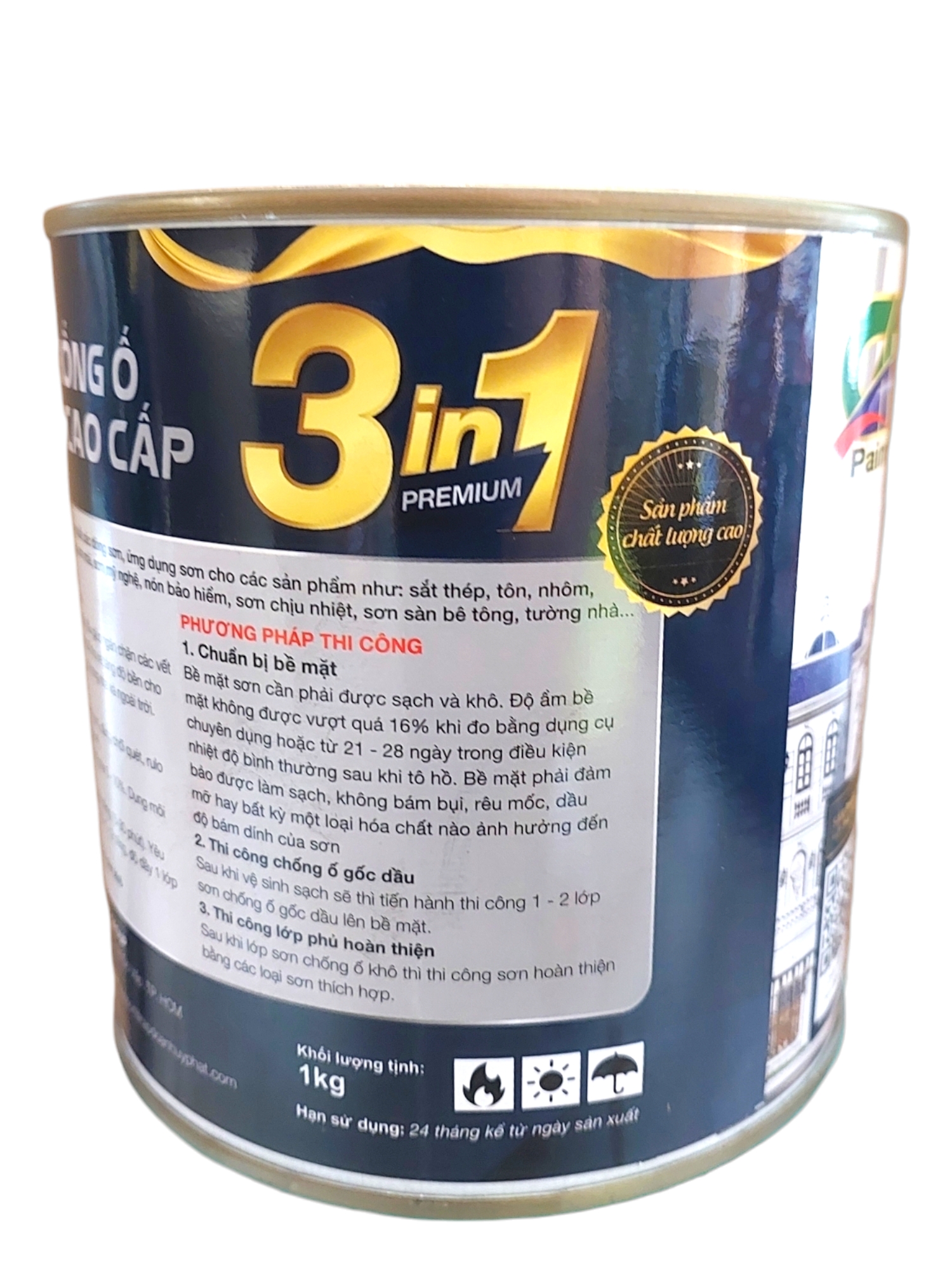 Sơn chống ố gốc dầu JOTON PAINT (màu trắng)