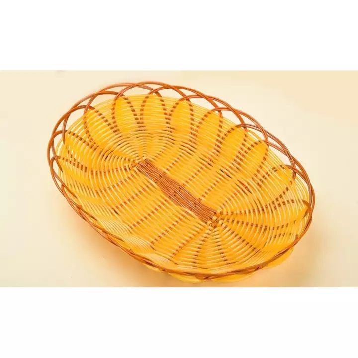 Rổ nhựa mây đựng đồ đa năng oval  cao cấp