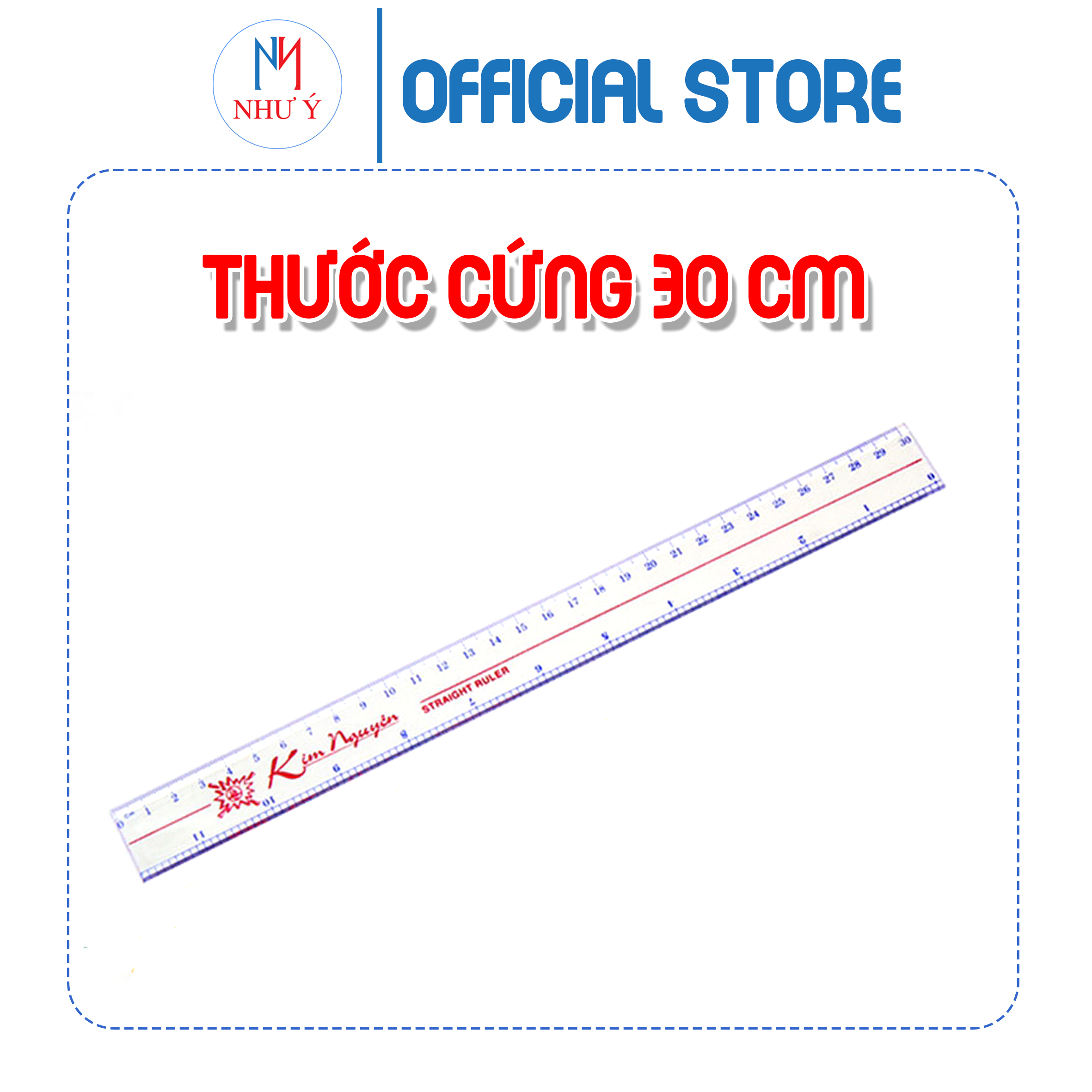 Thước khắc 30cm (Thiên Kim - Kim Nguyên)