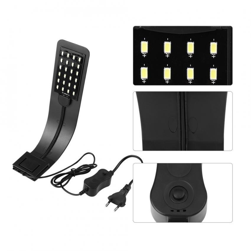 [HCM]Đèn Led Bể Cá Siêu Mỏng (Vỏ Đen)
