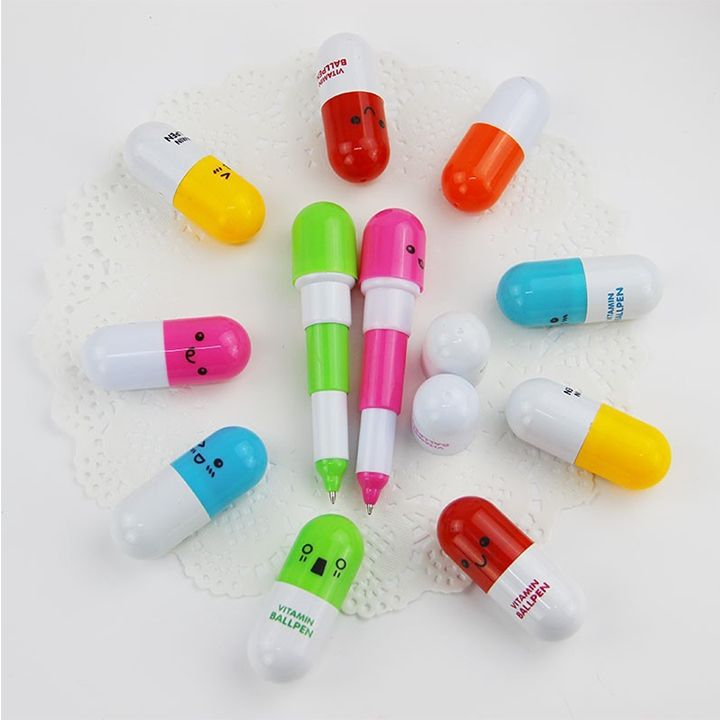 Combo 3 bút bi bút bi vitamin dễ thương