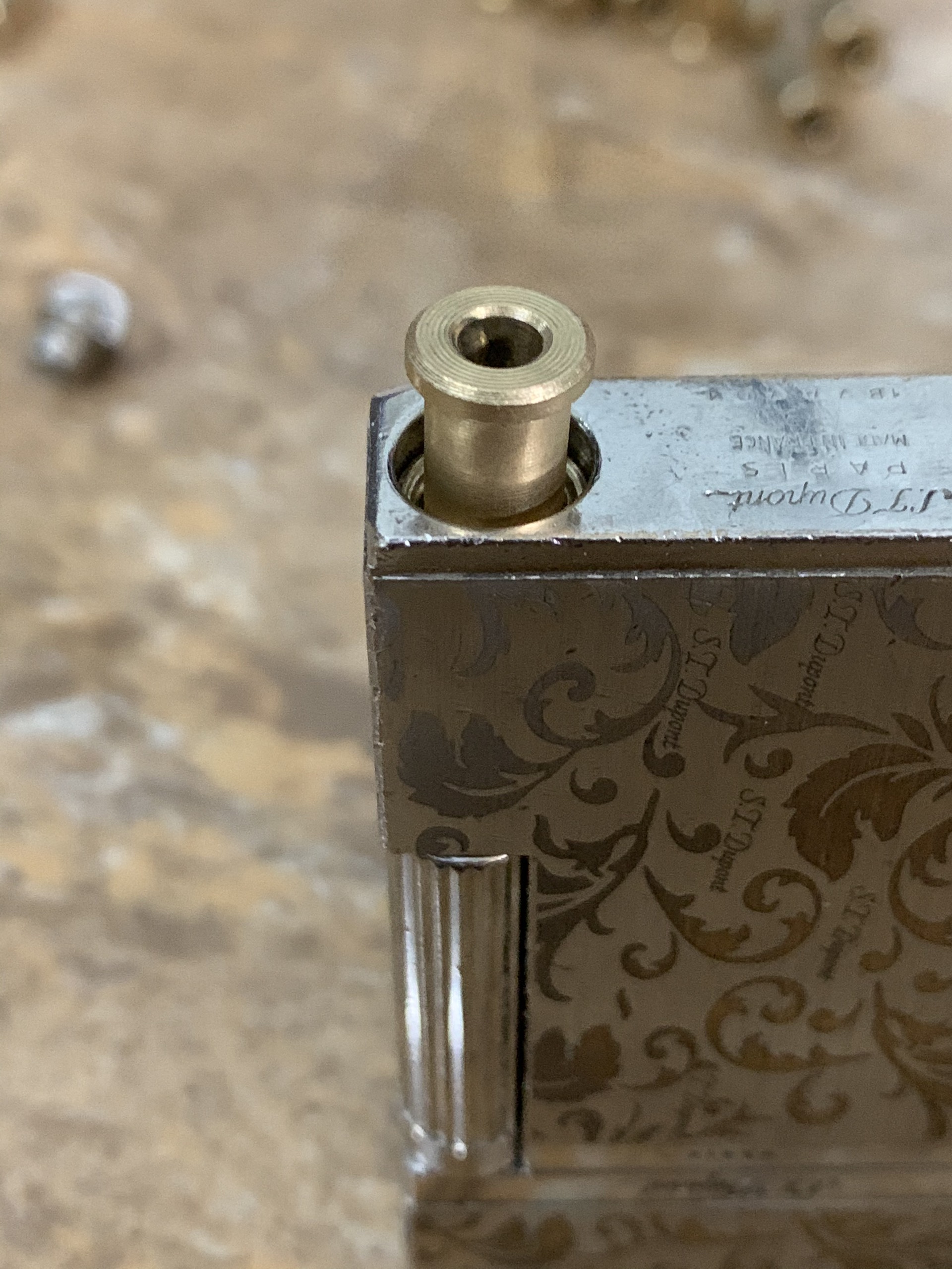Đầu Bơm Cho Bật Lửa Dupont bằng đồng