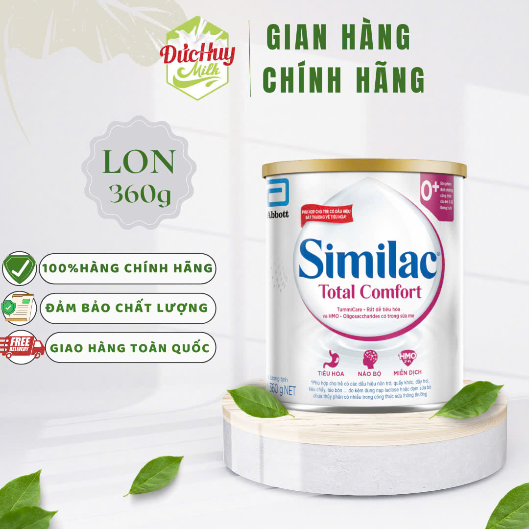 Sữa bột Similac Total Comfort 0+ 360g