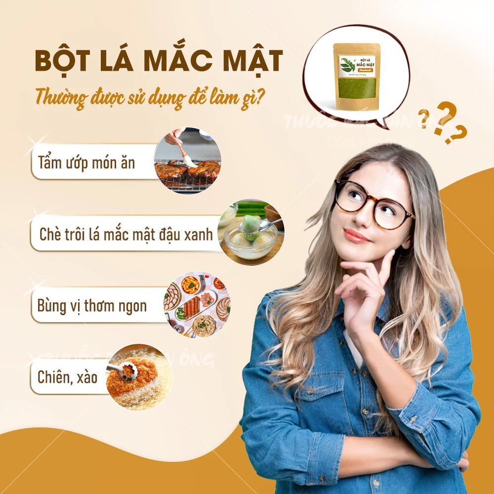 Bột lá mắc mật 1kg (Móc mật gia vị Tây Bắc)