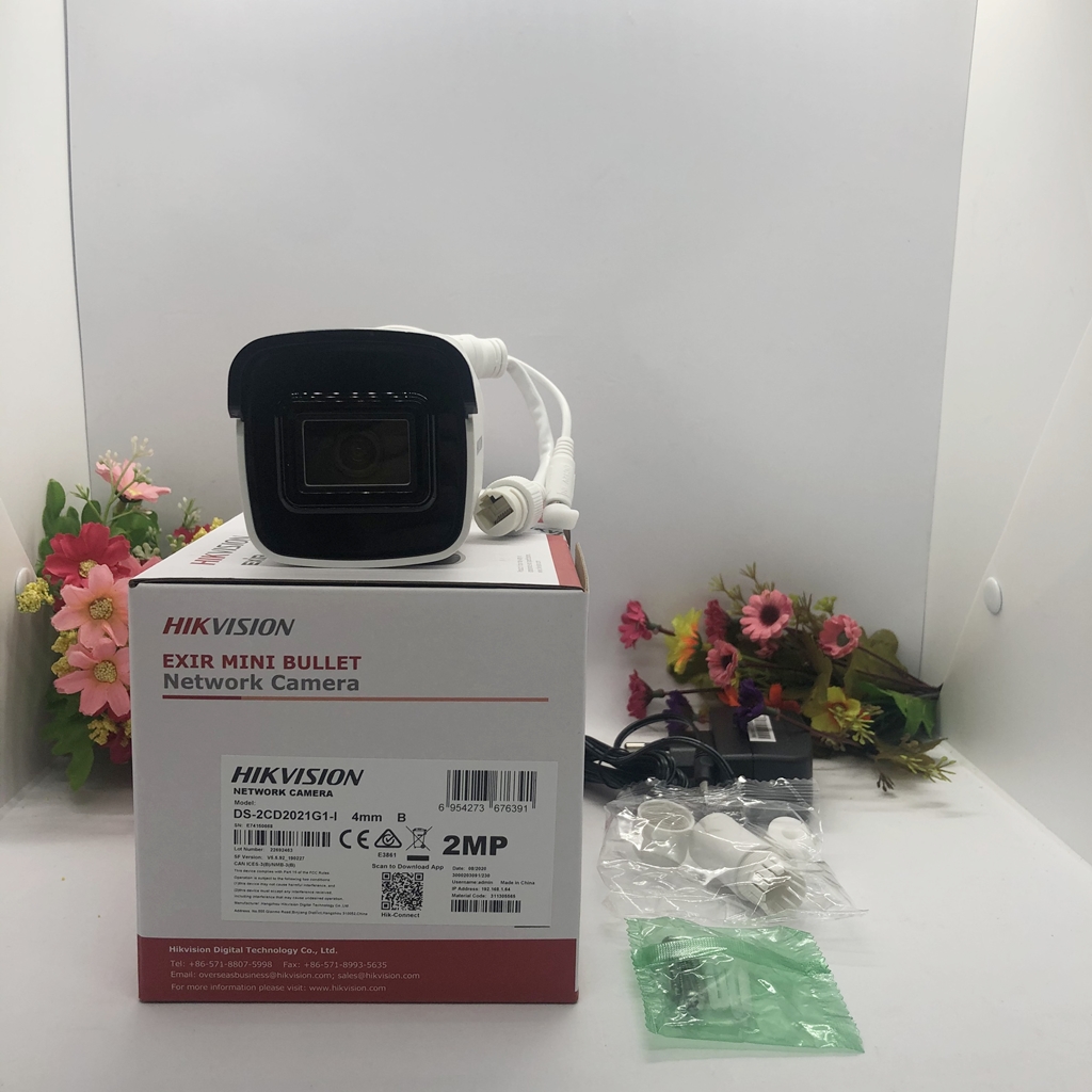 Camera IP Hikvision DS-2CD 2021G1-I 2.0Megapixels dạng thân
