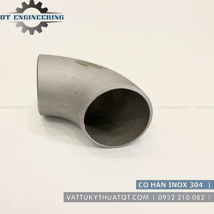 Co Hàn 90 Độ Inox 304 - SCH10 | VATTUKYTHUATQT.COM
