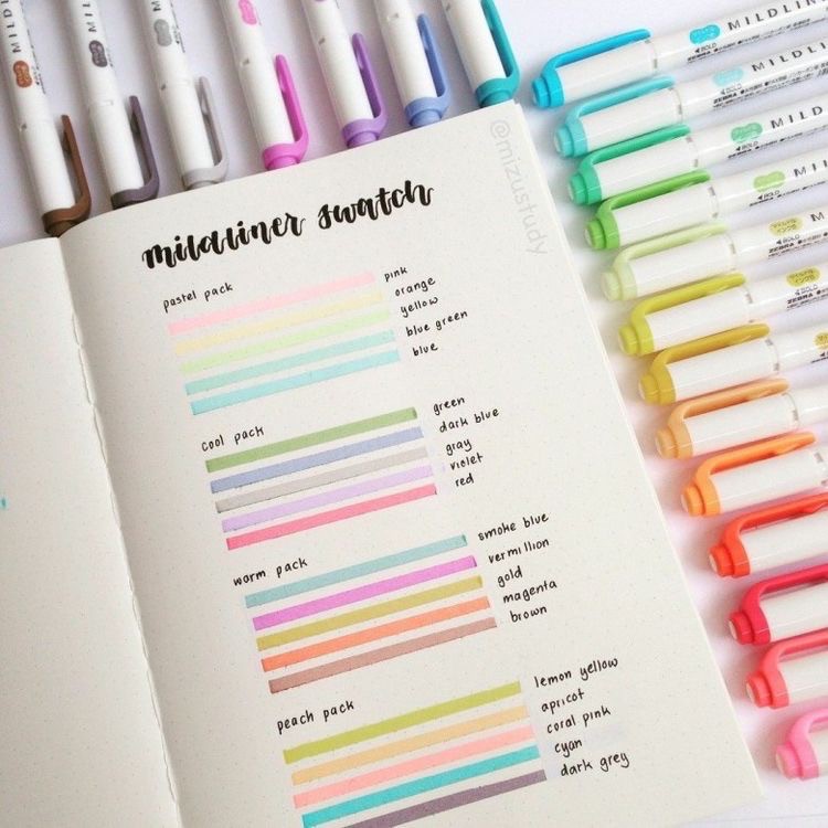 [HCM][DA ĐEN] Bút Dạ Quang Zebra Mildliner Zebra Nhật Bản