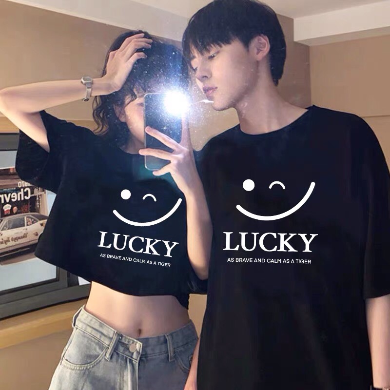 Áo đôi crt + áo phông Lucky