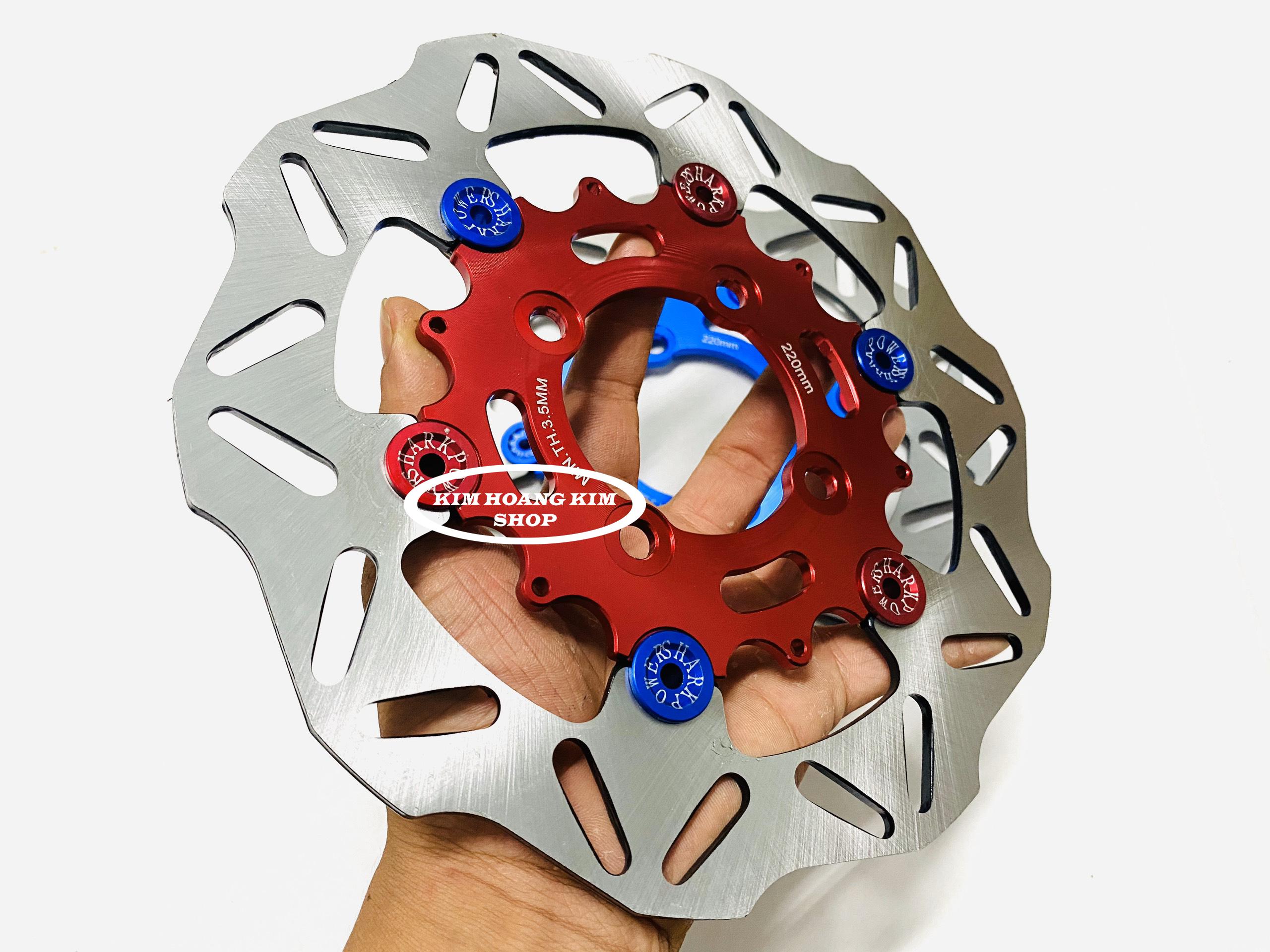 Đĩa thắng trước kiểng màu dành cho Sirius,Wave,Airblade....  (màu Đỏ)