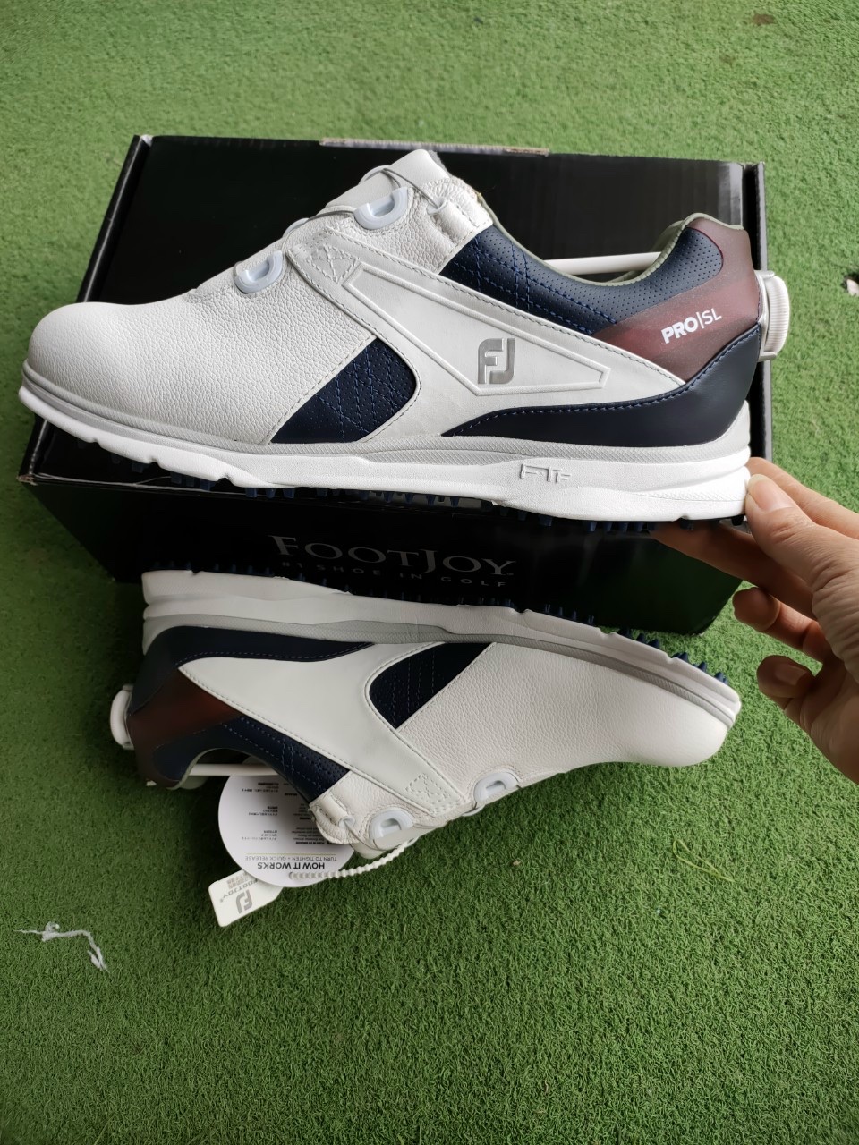 [CHÍNH HÃNG][BIGSALE][TẶNG VỚ] GIÀY GOLF NAM FOOTJOY PRO/SL BOA