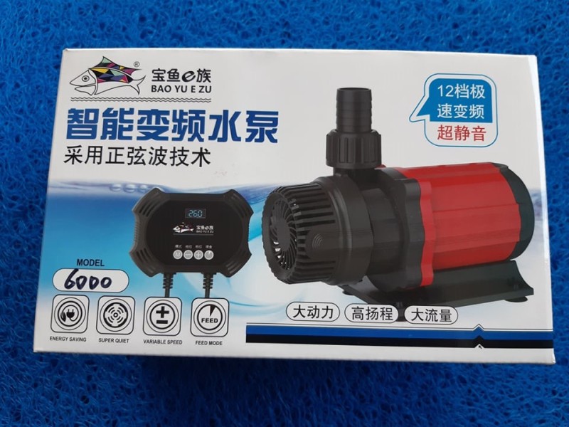 Máy bơm nước BAOYU BY 6000( Điều Chỉnh 12 Tốc Độ)