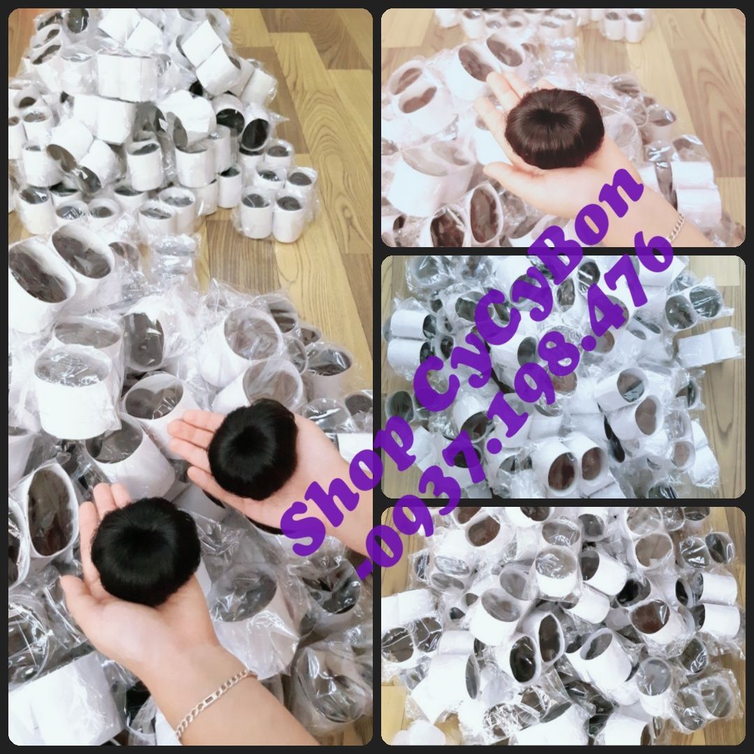Cặp Kẹp Búi Tóc Giả Cho Bé Gái Kiểu NaTra (2 Cái)