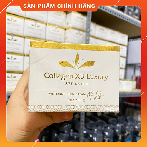 Kem body collagen x3 luxury - kem body đông anh - mỹ phẩm đông anh