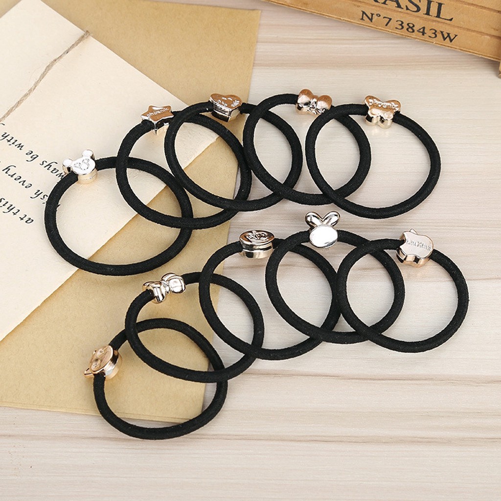 Thun Cột Tóc Cao Su Co Giãn Đầy Đặn Phong Cách  Buta