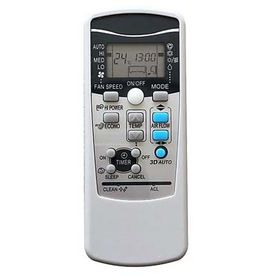 Mitsu 3D - Remote điều khiển máy lạnh điều hòa Mitsu Heavy 3D dài