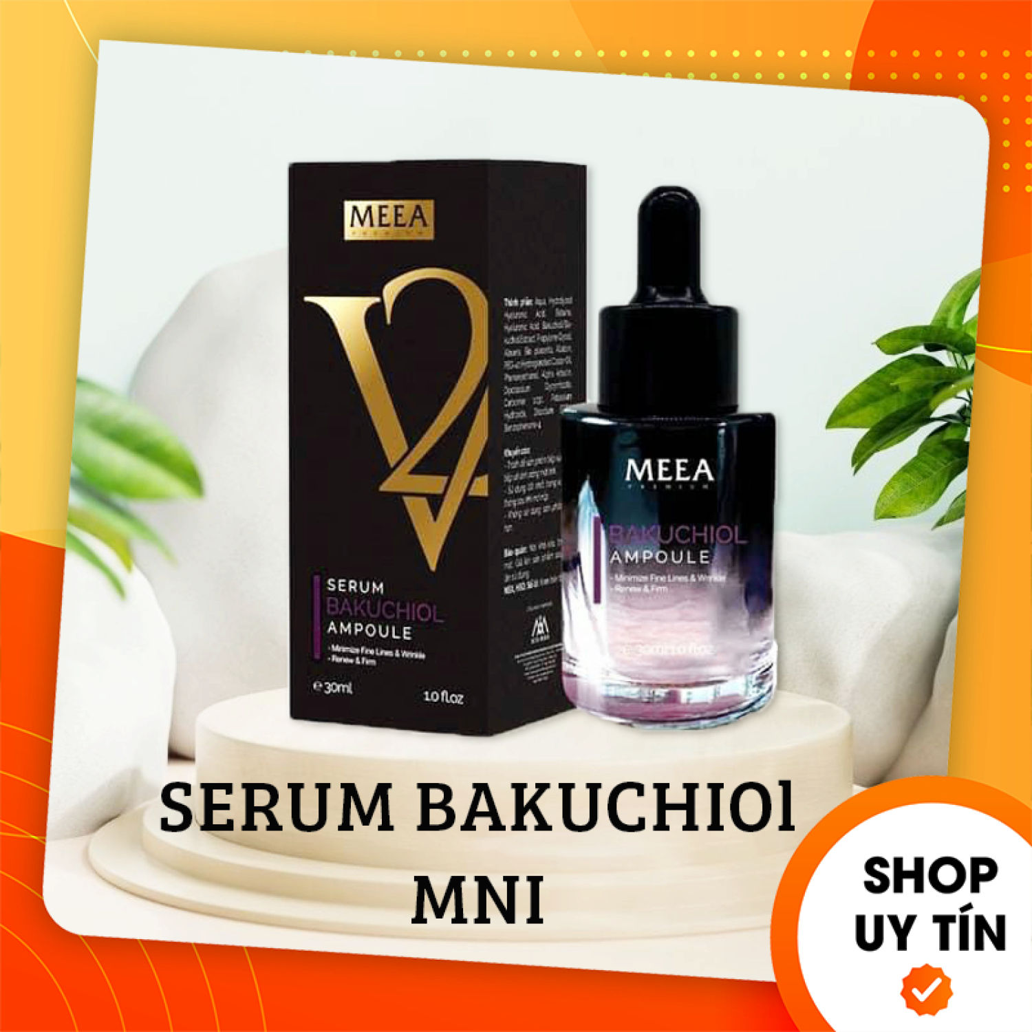 Serum bakuchiol ampoule v2 meea origin 30ml - 8938534672177