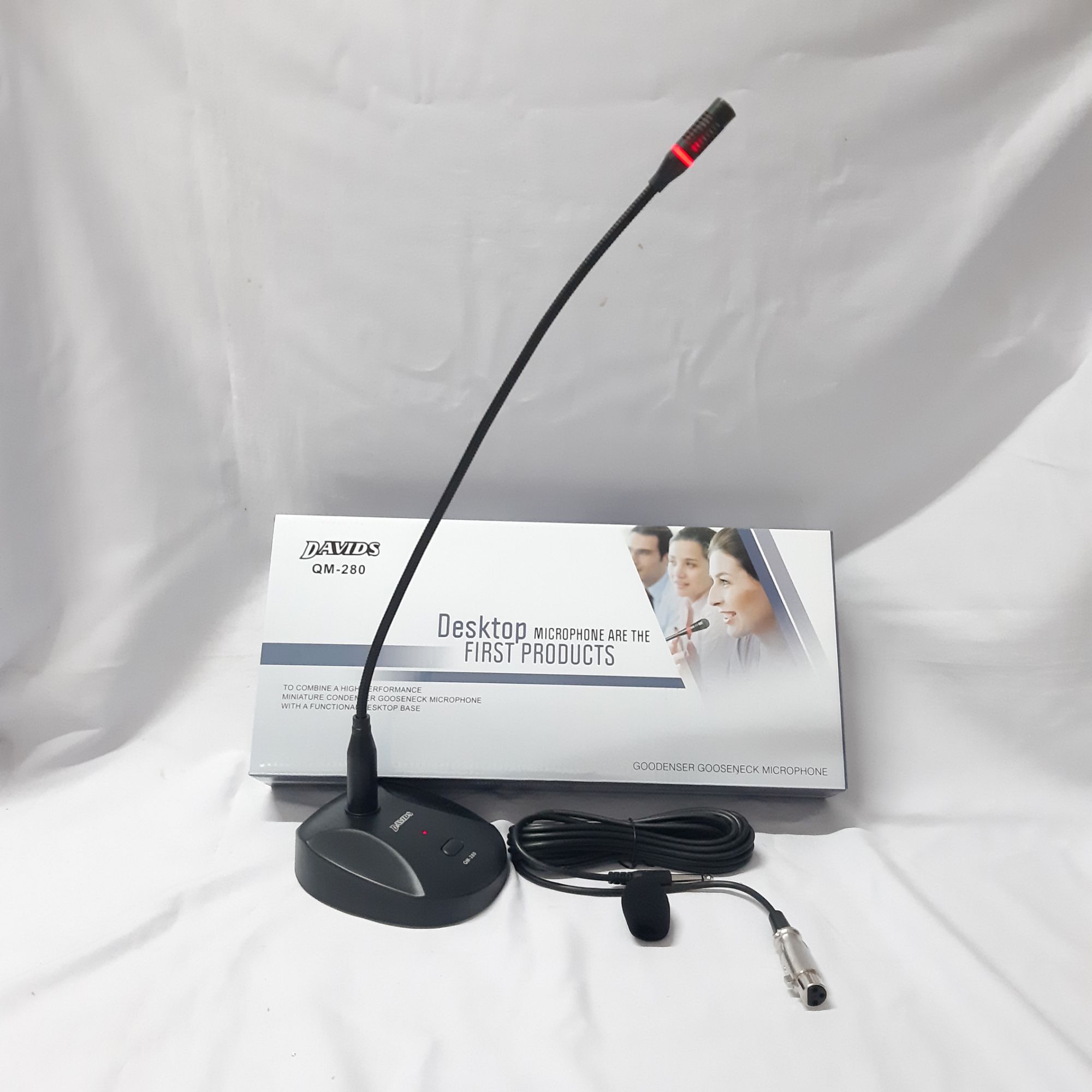 Micro hội nghị DAVIDS cao 50cm, dây dài 5m.