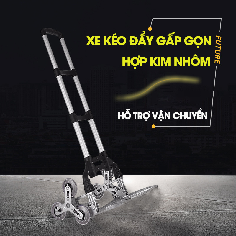 [VDND SG] Xe Kéo Đẩy Gấp Gọn Đa Năng XK02