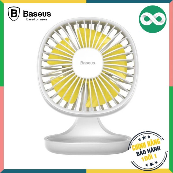 Bảng giá Quạt Mini Để Bàn Baseus Baseus Pudding-Shaped Fan ( 3 Mức Tốc Độ - Mini Usb Air Cooling Fan Clip Desk Fan) Phong Vũ