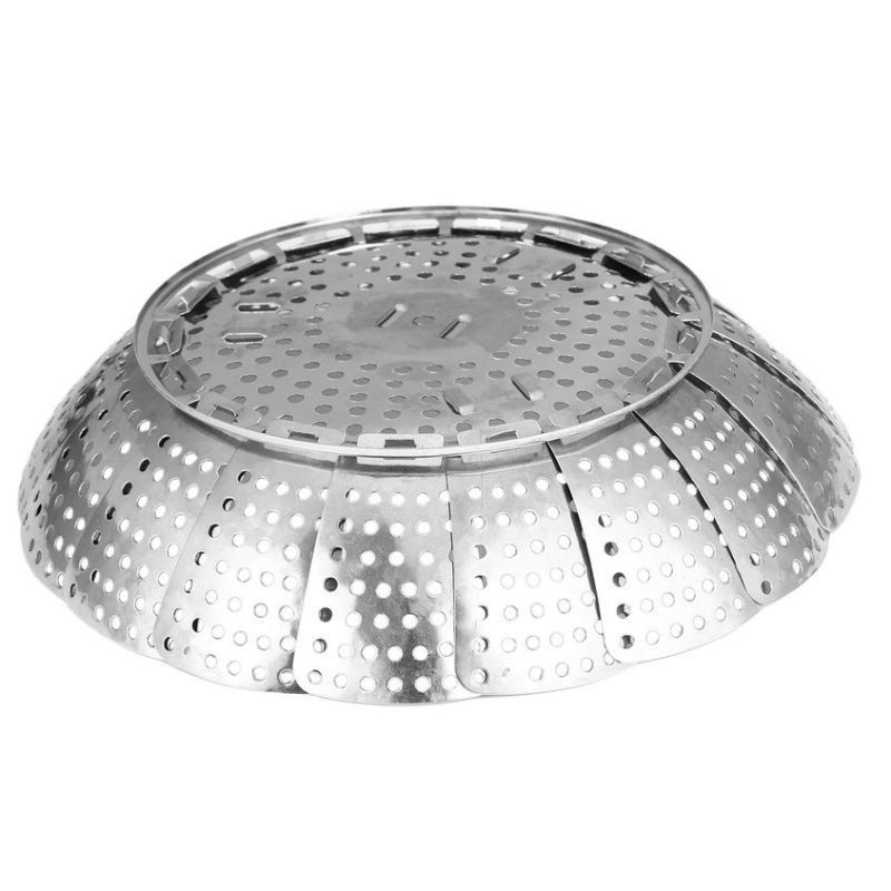 [GIÁ HỦY DIỆT] RỔ HẤP INOX SÁNG BÓNG KHÔNG RỈ _RỔ HẤP ĐA NĂNG