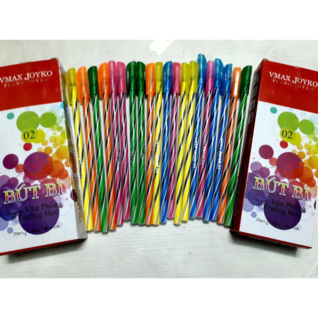 20 cây bút bi nến dài  loại 1
