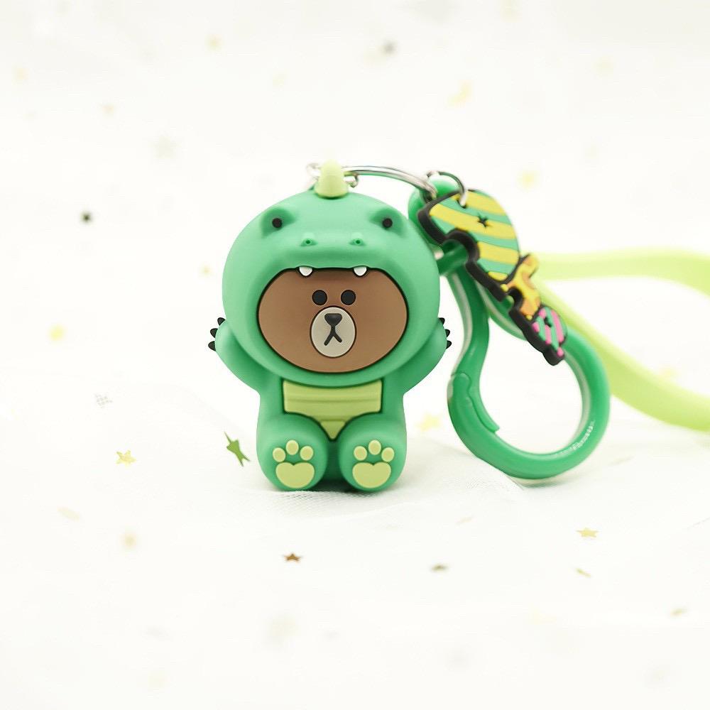 Móc khóa gấu Brown linefriends