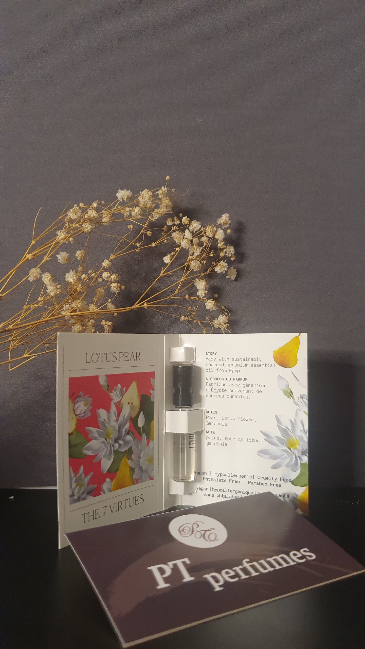 Mẫu thử Vial Sample nước hoa 𝗧𝗵𝗲 𝟳 𝗩𝗶𝗿𝘁𝘂𝗲𝘀 - 𝗦𝗮𝗻𝘁𝗮𝗹 𝗩𝗮𝗻𝗶𝗹𝗹𝗲 1.7ml (Cam kết chuẩn Auth)