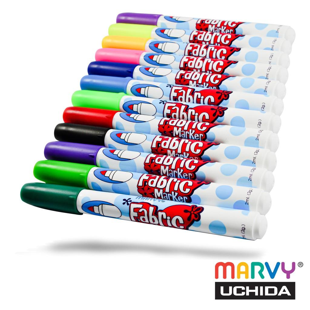 [HCM]BÚT VẼ VẢI MARVY FABRIC 560 (NGÒI HÌNH NÓN 1.0 MM CHAT VỚI SHOP ĐỂ CHỌN MÀU)