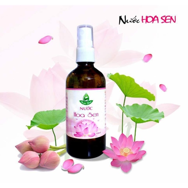NƯỚC HOA SEN - XỊT KHOÁNG HOA SEN