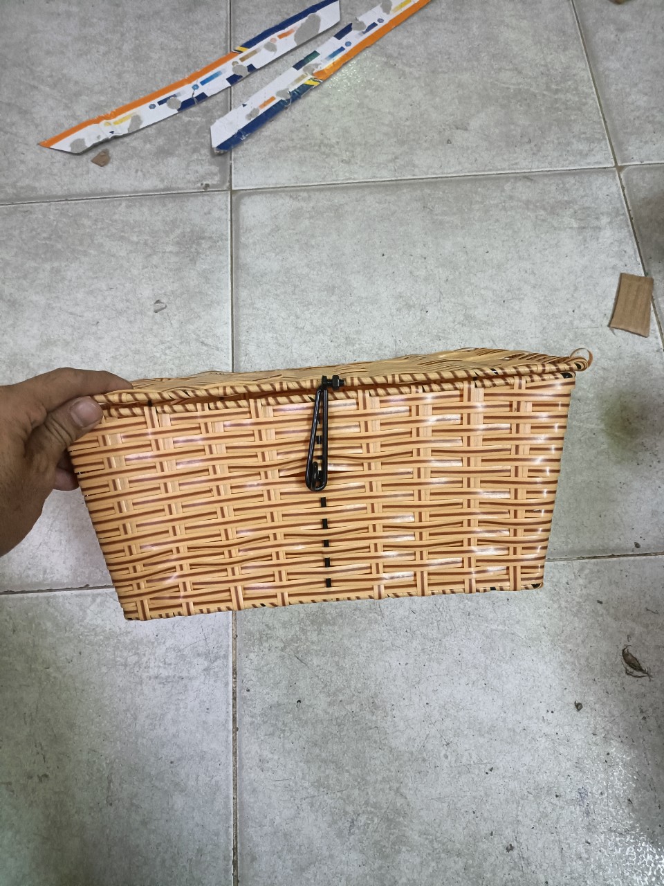 Rổ Mây gắn cho xe Cup