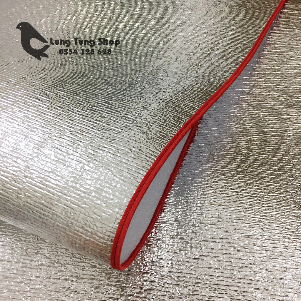 [ Dày 3.5ly - viền đỏ ] Chiếu ngủ trưa văn phòng cá nhân viền đỏ