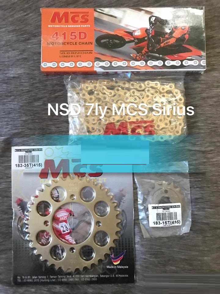NHÔNG SÊN DĨA MCS 7LI CHO SIRIUS
