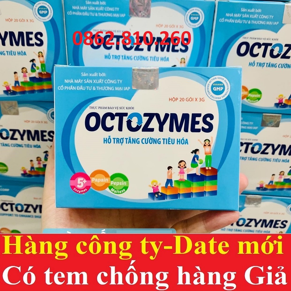 Octozymes - Bổ sung 8 loại Enzymes cho hệ tiêu hóa khỏe mạnh
