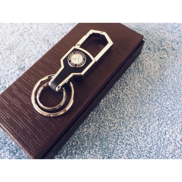 Móc khoá ô tô xe mercedes - móc khoá ô tô cao cấp có logo hãng xe