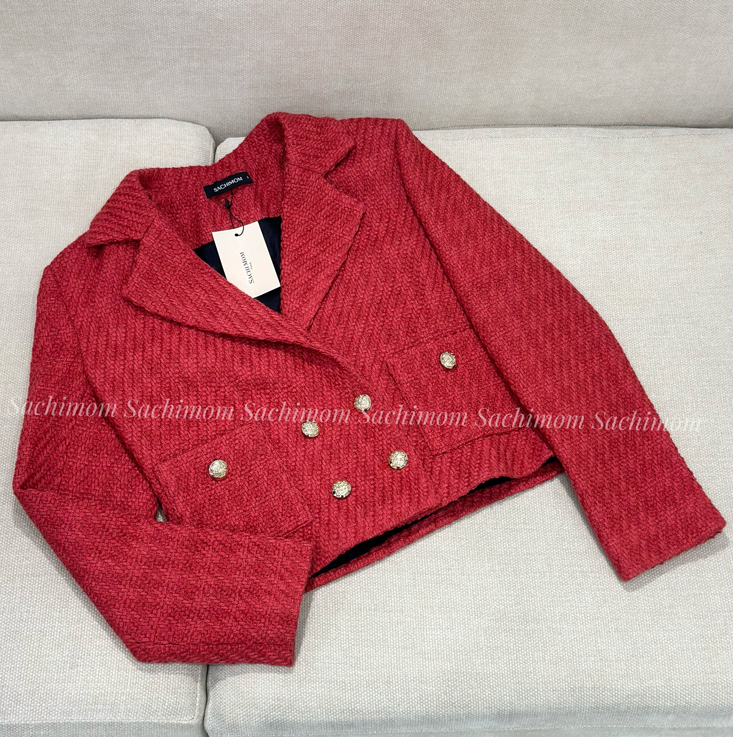 SACHIMOM - Áo Khoác Dạ Tweed