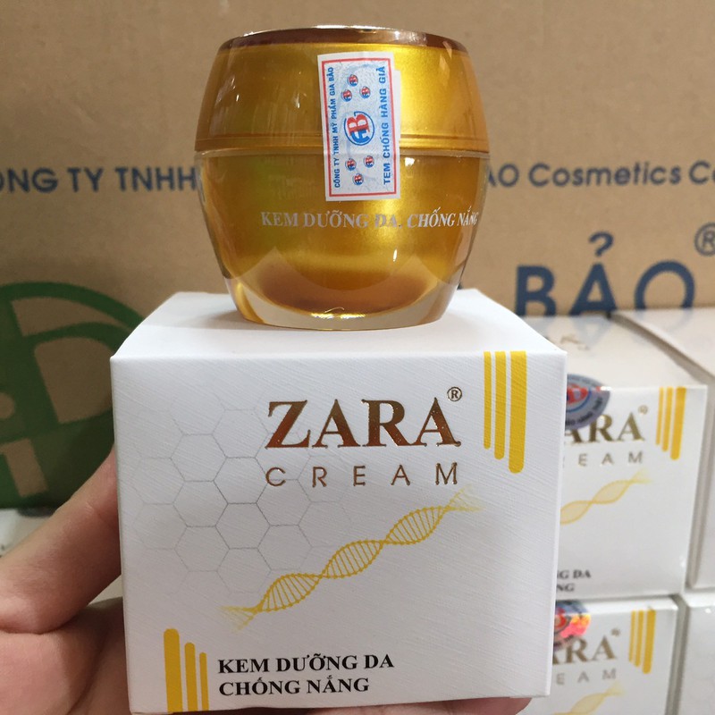 kem trắng da chống nắng zara 12g