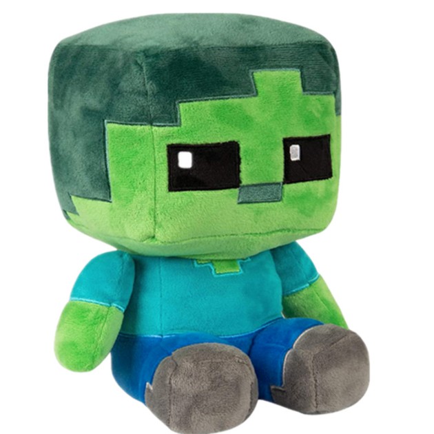 Thú bông minecraft dễ thương Steve - enderman - Zombie- Creeper